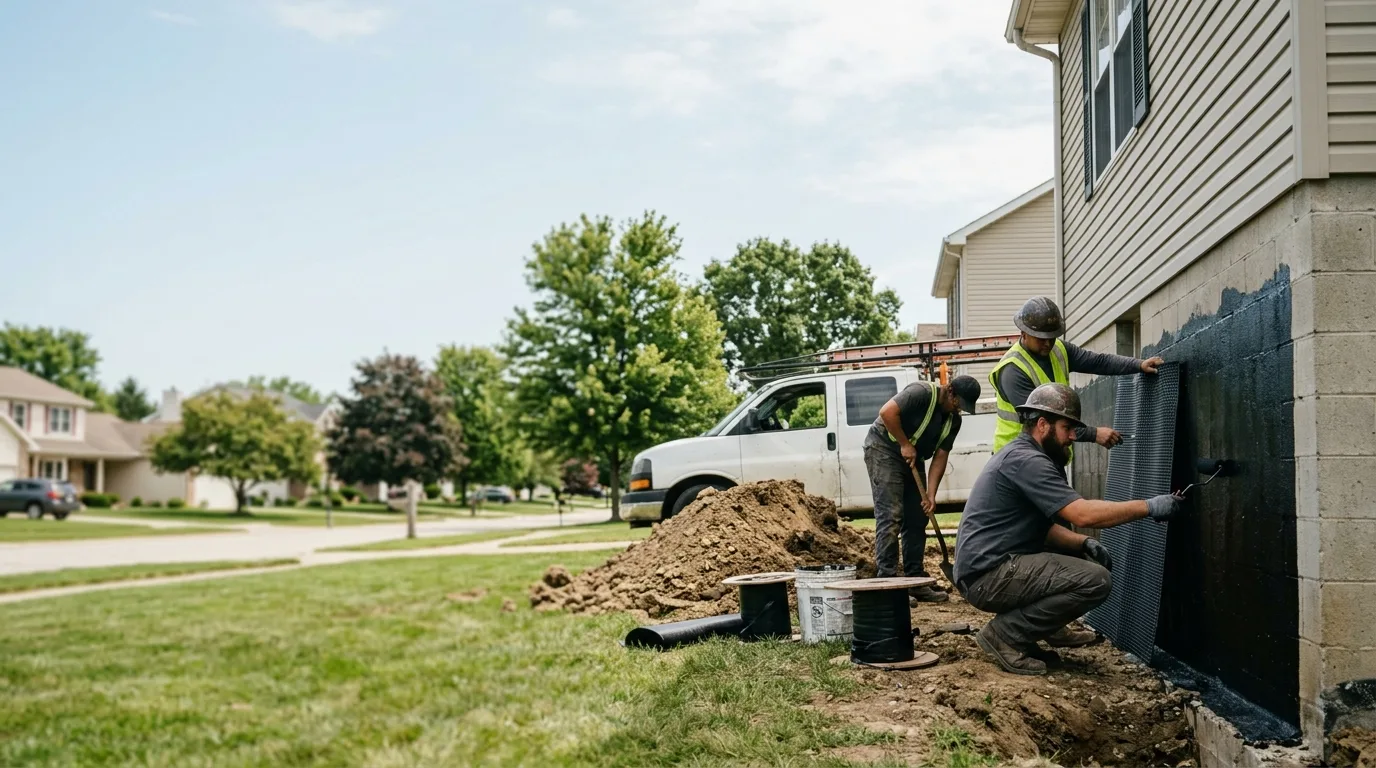 Basement Waterproofing in Trenton, IL near me
